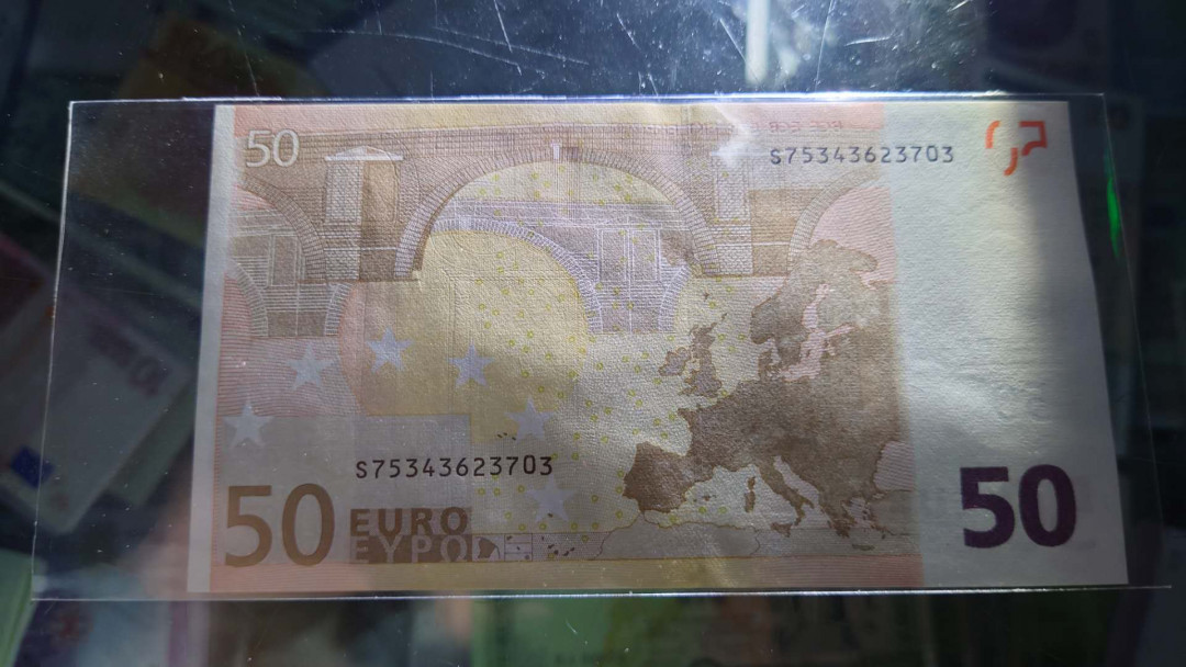 【囧羊收藏】精选微拍第12期（2021年第三期）世界纸币场 2002年50欧元 三签意大利版 全新UNC