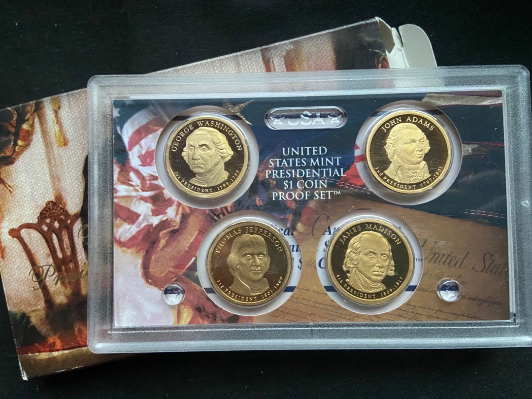 【币观天下】第137场钱币拍卖【直播拍卖】【今年最后一场】 【美国】2007年美国总统精制币