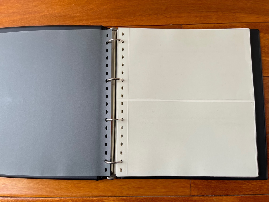 《外钞收藏家》2021年第3拍（98期） 林德纸币册 包含20张内页，可以放40张评级币 册子95成新 原价要500多才能配好