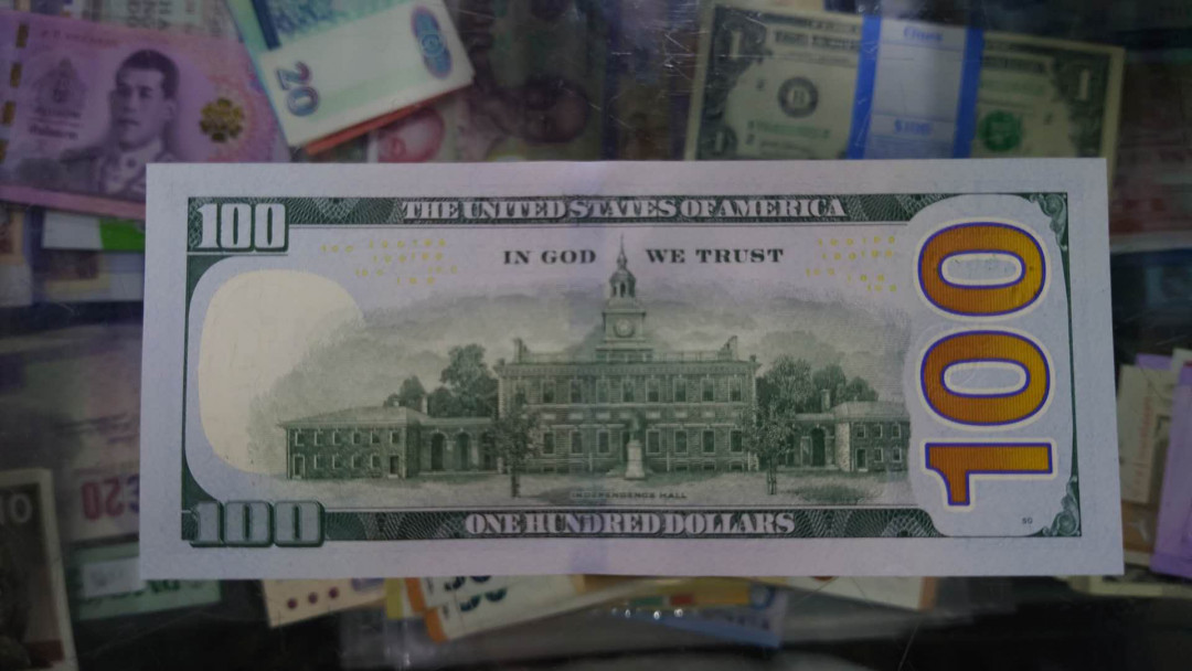 【囧羊收藏】精选微拍第13期（2021年第四期）~纸币硬币混合篇 2017A美国100元 全程无47豹子号16660222 全新绝品