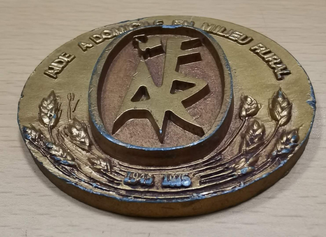 北京马甸外币专卖微拍第四十期，外国纪念章专场，陆续上新，欢迎关注 法国纪念大铜章，直径：67mm，重量：176克，品相如图