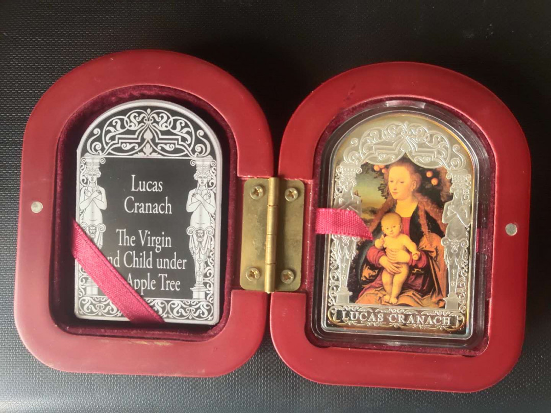 N&C第3期: 近现代外国银币专场 2012年安道尔15元银币 圣母名画 稀少精品