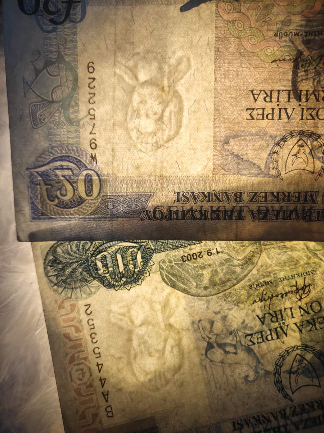 N&C第6期: 新春混合场 马耳他10和20镑两张 流通八品