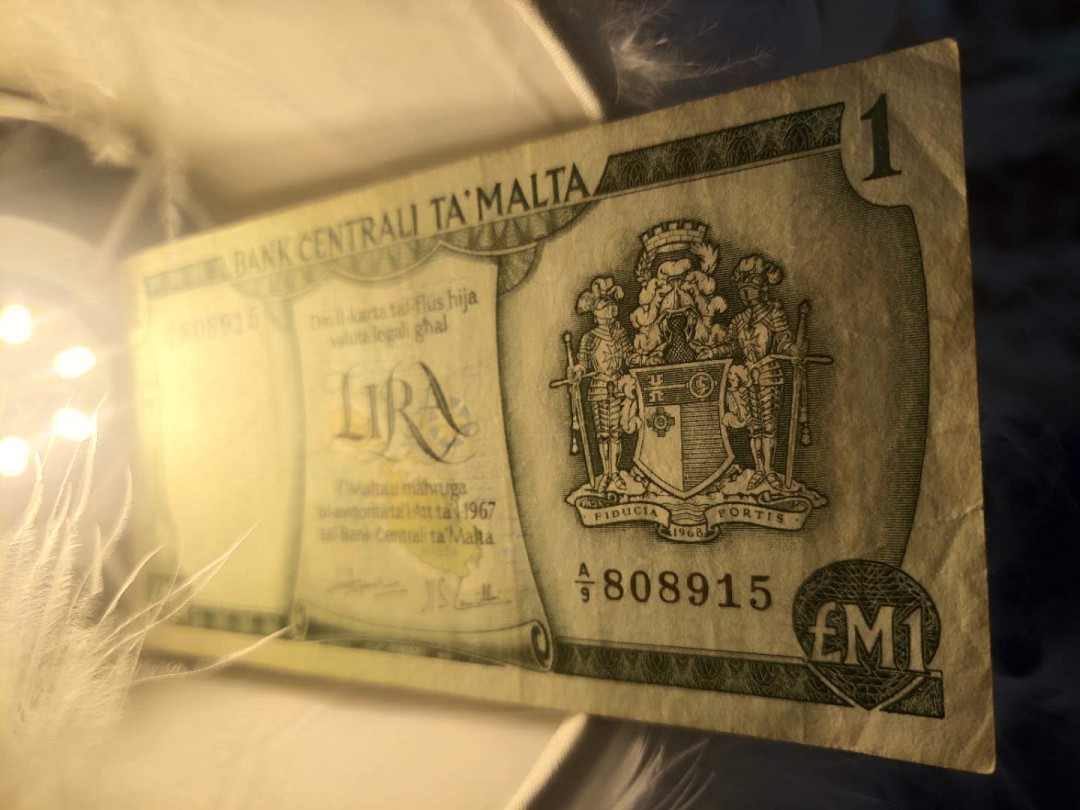 N&C第5期 最后一拍: 外国纸币裸钞专场 1967年1里拉 流通品