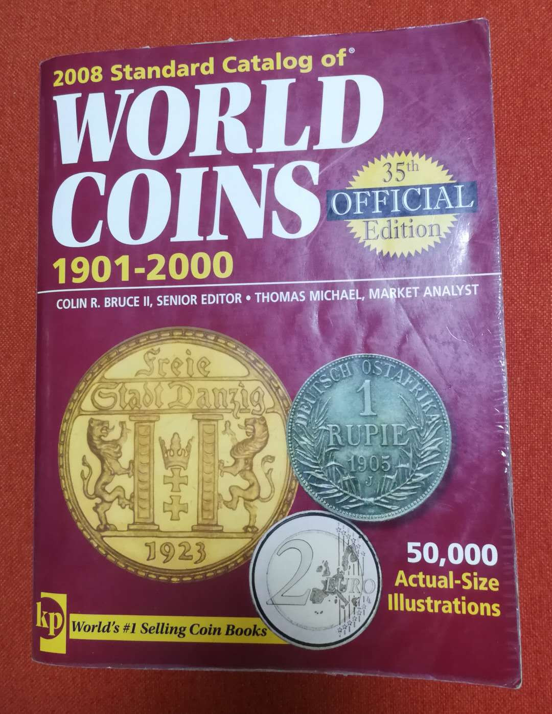 N&C第4期: 中外古钱币专场 上期补拍: 2008年版克劳斯世界硬币目录 七到八品 黑白 兼具参考价值和收藏价值