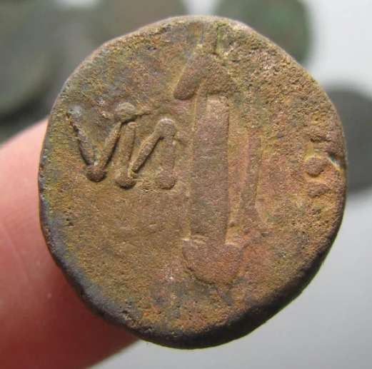 N&C第4期: 中外古钱币专场 公元前古希腊本都王朝战神马尔斯铜币