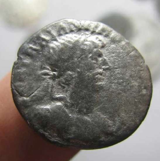 N&C第4期: 中外古钱币专场 古罗马帝国哈德良皇帝银币