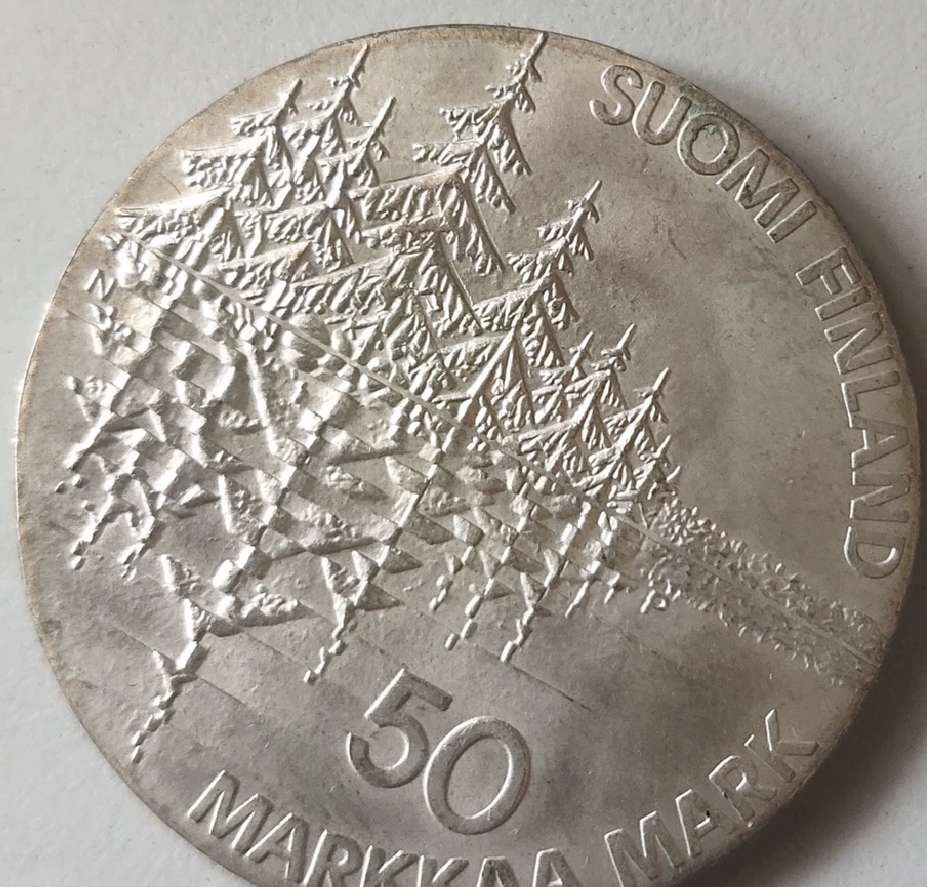 N&C第6期: 新春混合场 上世纪芬兰马克银币  三枚 精美的艺术品 