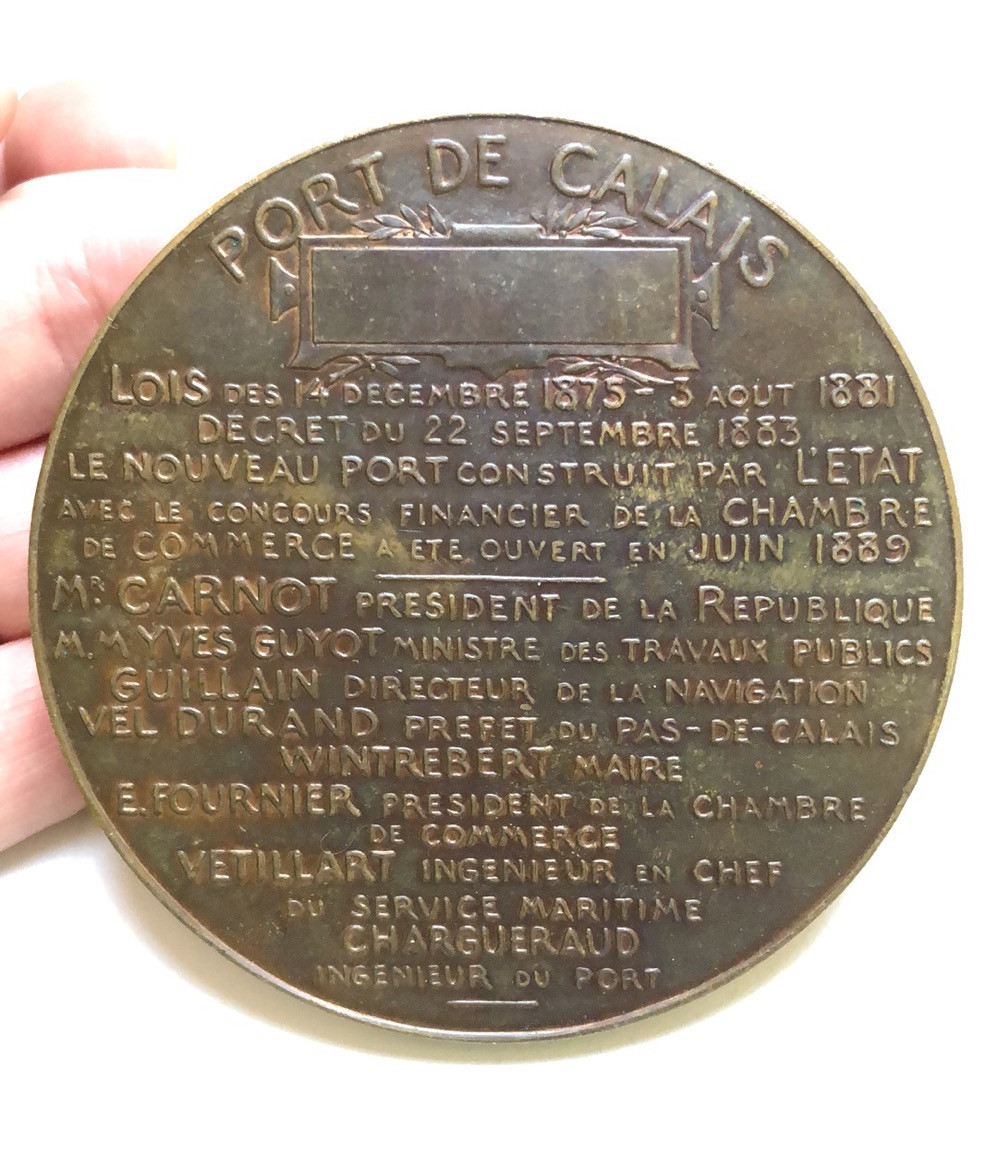 喜迎🐂年艺术麦朵尔第四场拍卖 5法国加来港建成纪念