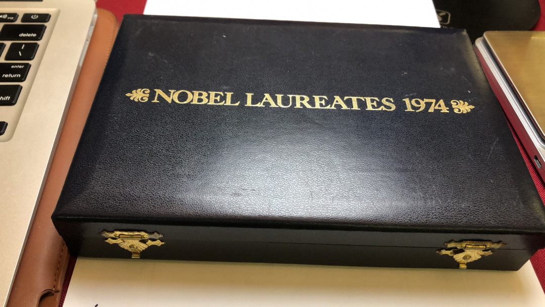 喜迎🐂年艺术麦朵尔第四场拍卖 1974年诺贝尔奖纪念