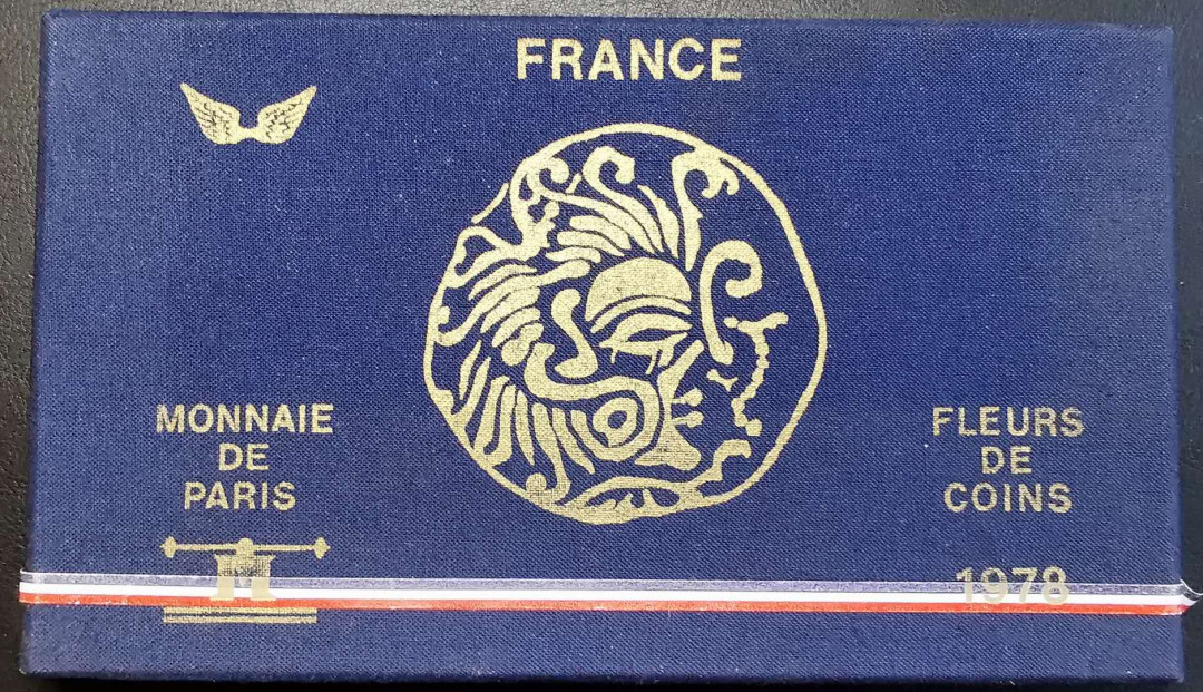 凡希社世界钱币微拍第一百四十七期年末捡漏专场 1978法国FDC SET原装全品