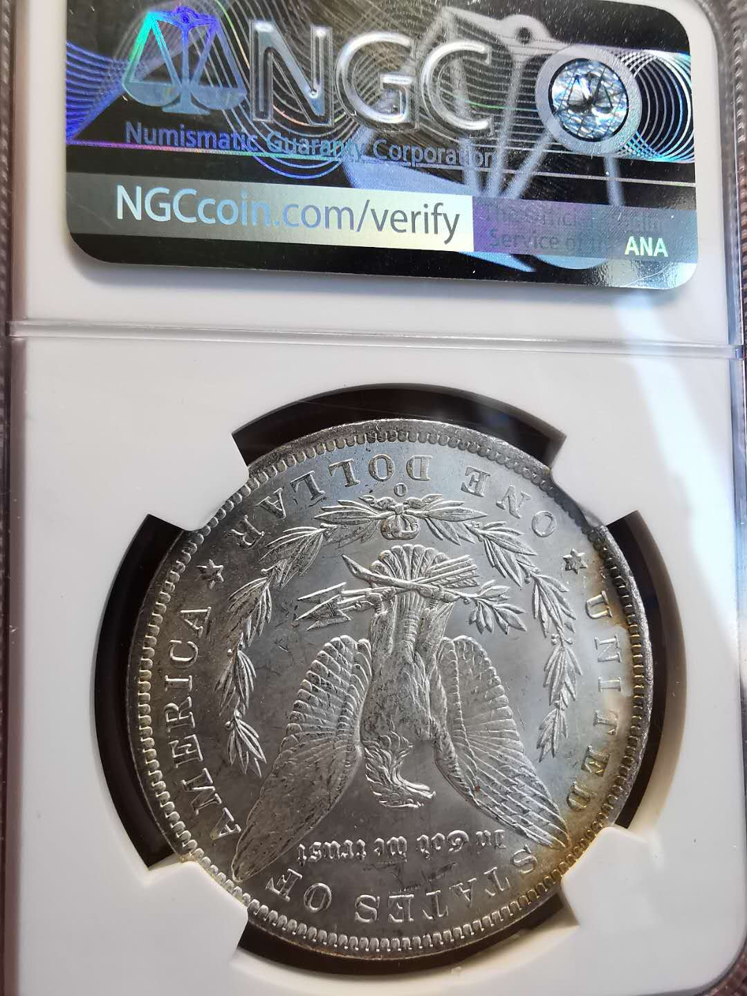 凡希社世界钱币微拍第一百四十七期年末捡漏专场 1887摩根壹圆NGC-MS64