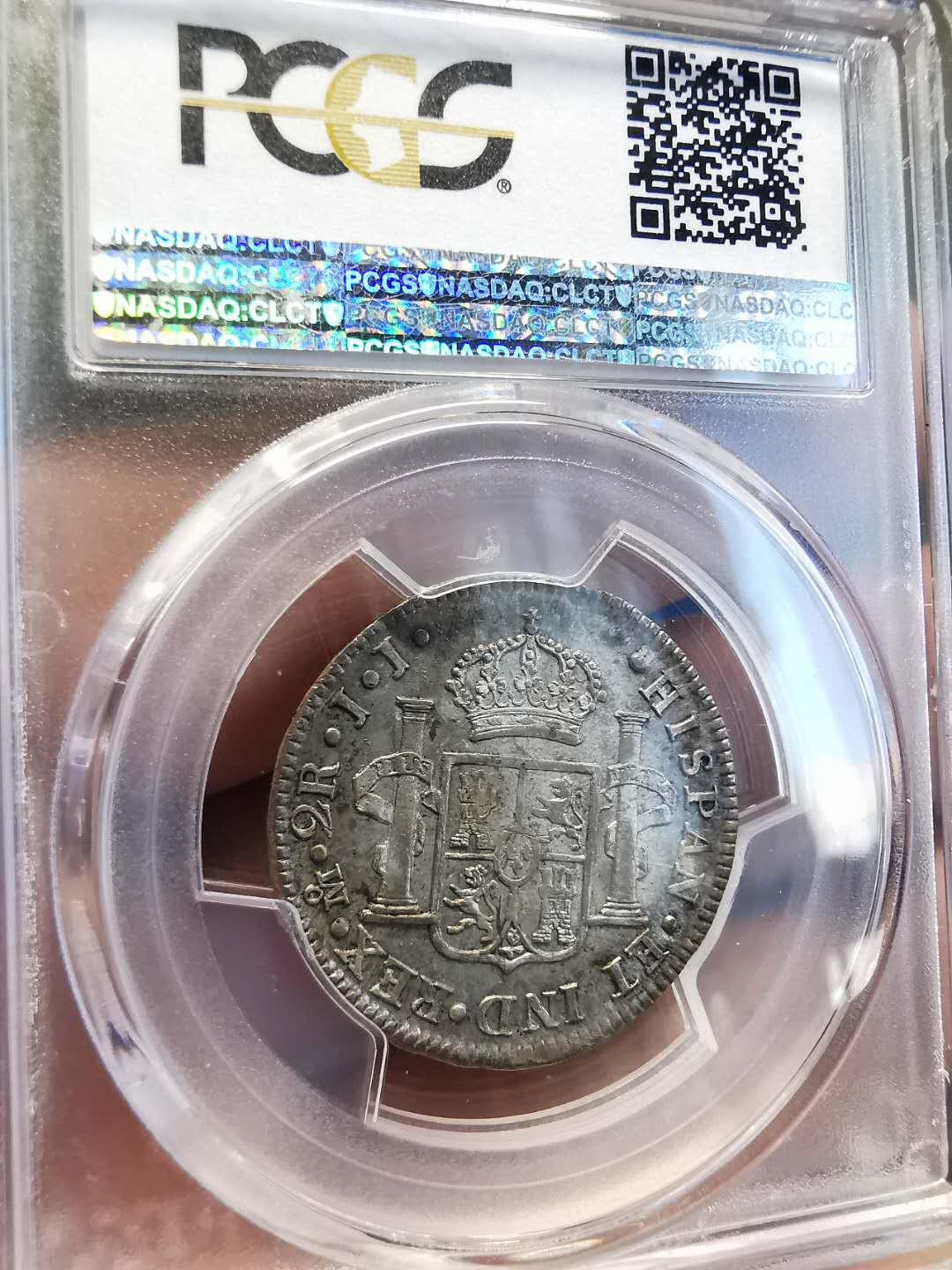 凡希社世界钱币微拍第一百四十七期年末捡漏专场 荐！1821墨西哥费七2R小双柱PCGS-MS63