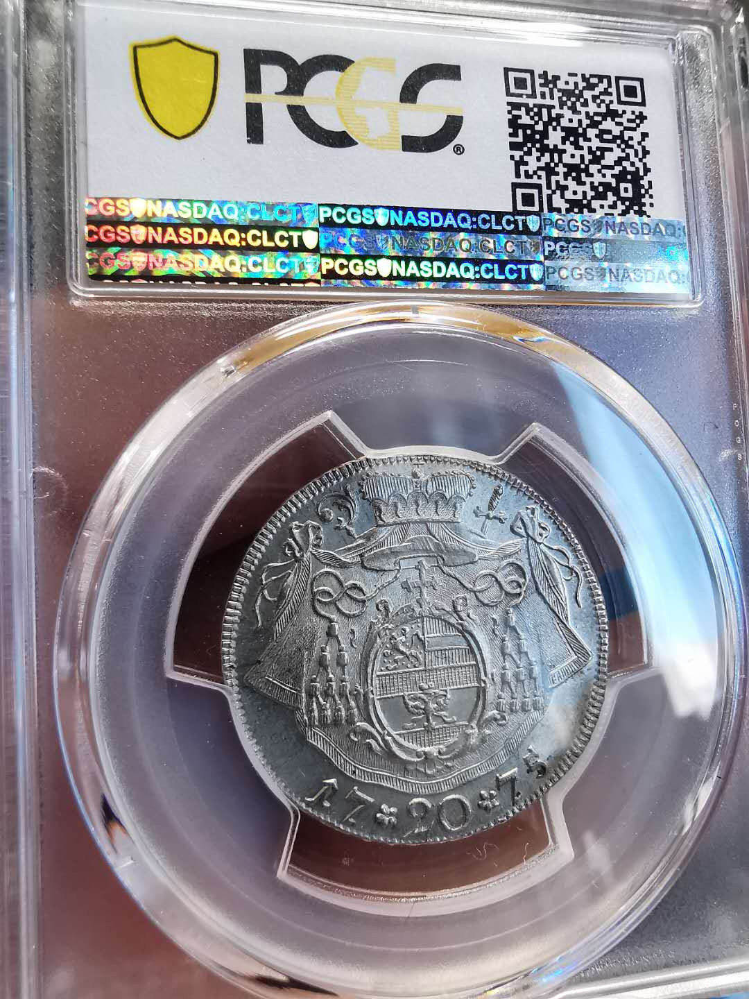 凡希社世界钱币微拍第一百四十七期年末捡漏专场 1775M萨尔茨堡主教区20K银PCGS-MS62