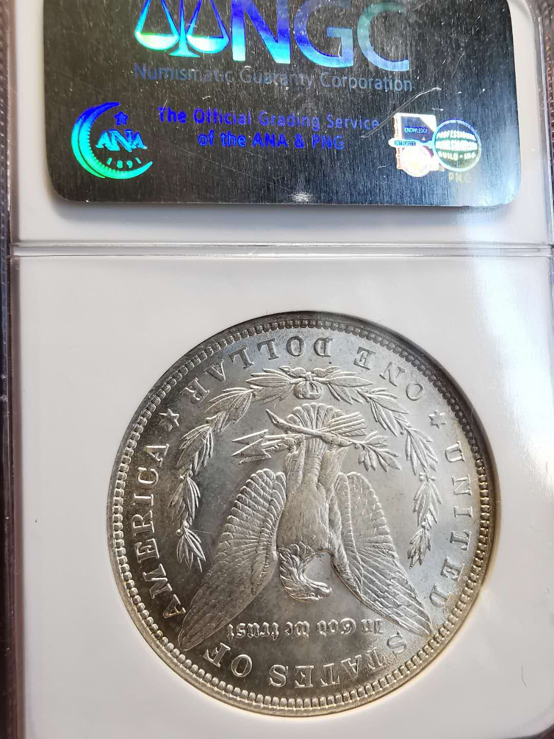 凡希社世界钱币微拍第一百四十七期年末捡漏专场 1885O摩根壹圆NGC-MS64