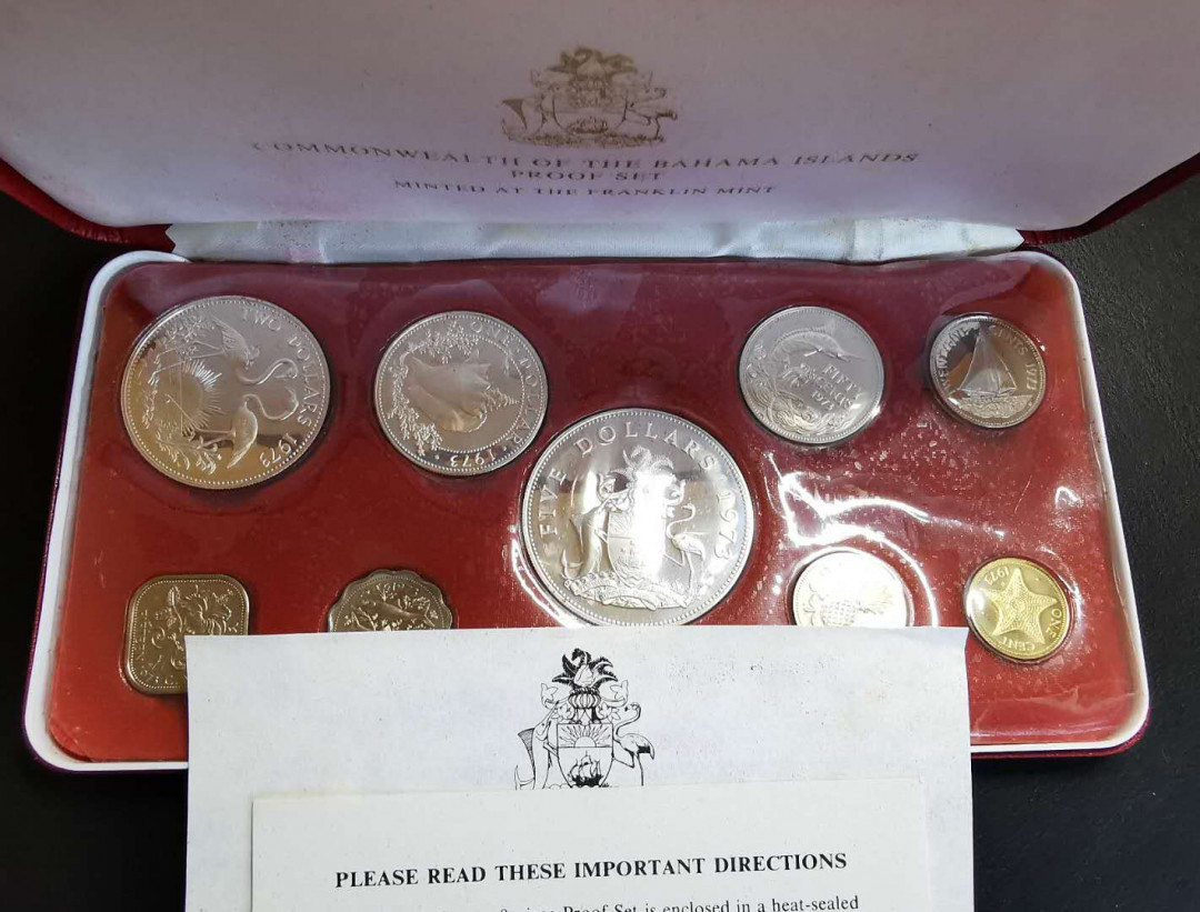 凡希社世界钱币微拍第一百四十七期年末捡漏专场 1973巴哈马PS原装
