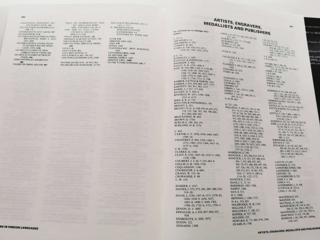 凡希社世界钱币微拍第一百四十七期年末捡漏专场 荐！英国历史章牌目录第一卷 乔三至威四 九五品 大十六开