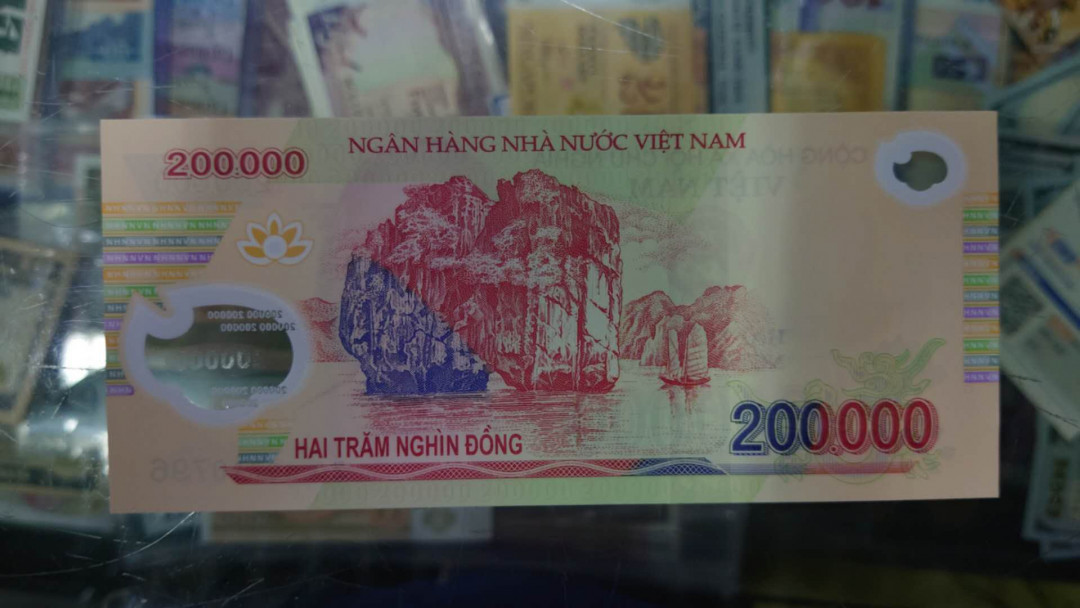 【囧羊收藏】精选微拍第13期（2021年第四期）~纸币硬币混合篇 2019年越南20万盾塑料钞 全新绝品