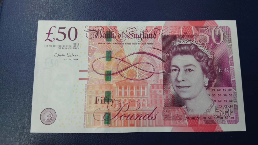 【囧羊收藏】精选微拍第14期~2021年第五期 世界纸币 2010年英国F序列50镑 全新绝品无47号码