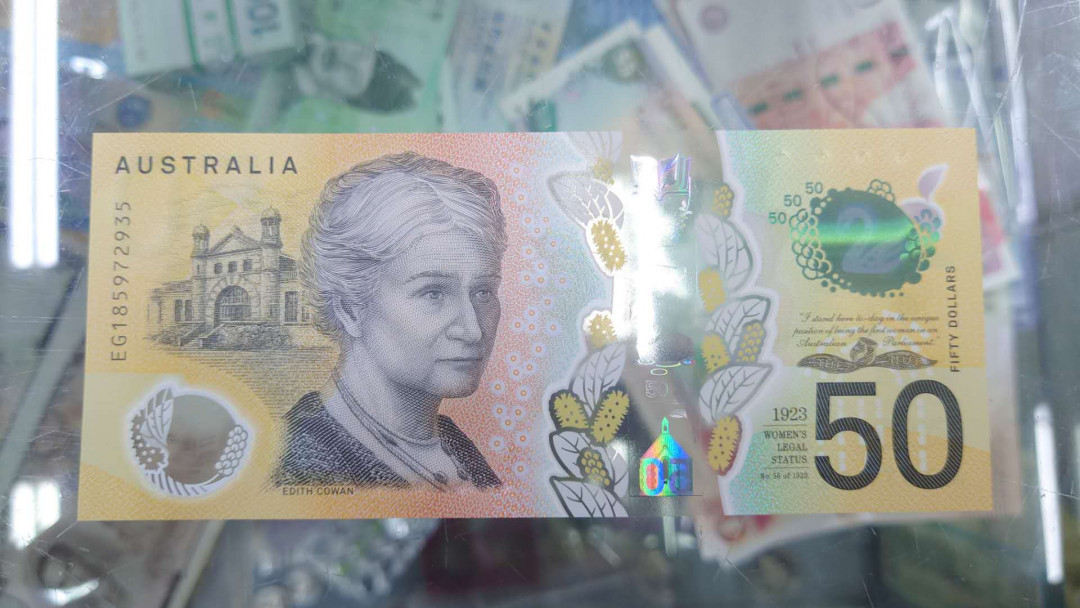 【囧羊收藏】精选微拍第14期~2021年第五期 世界纸币 2018年澳大利亚50塑料钞 错版 全程无4绝品塑料窗毫无划伤 尾号935