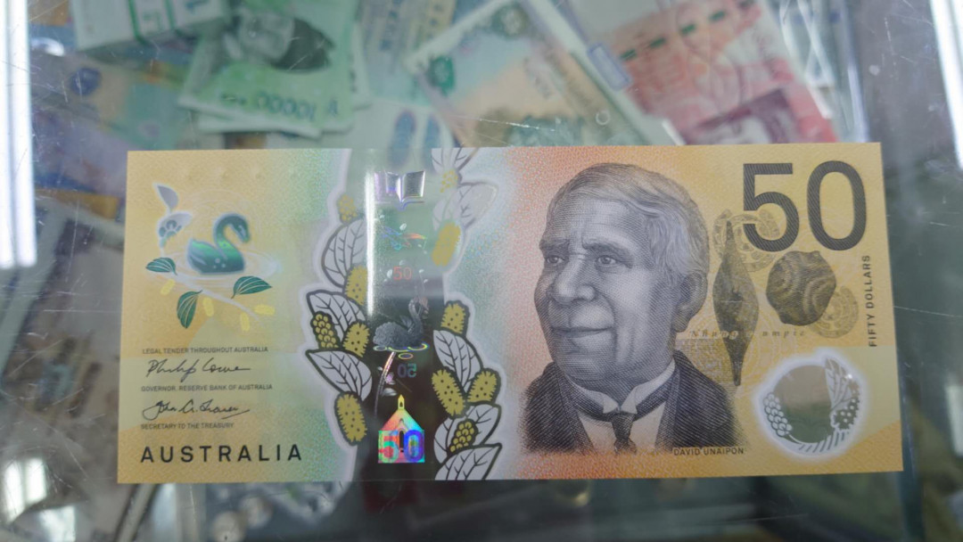 【囧羊收藏】精选微拍第14期~2021年第五期 世界纸币 2018年澳大利亚50塑料钞 错版 全新绝品塑料窗毫无划伤