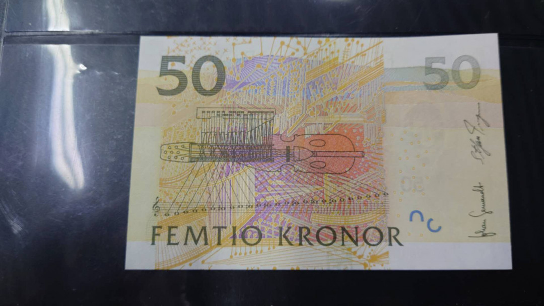 【囧羊收藏】精选微拍第14期~2021年第五期 世界纸币 瑞典50 夜莺 全新UNC绝品