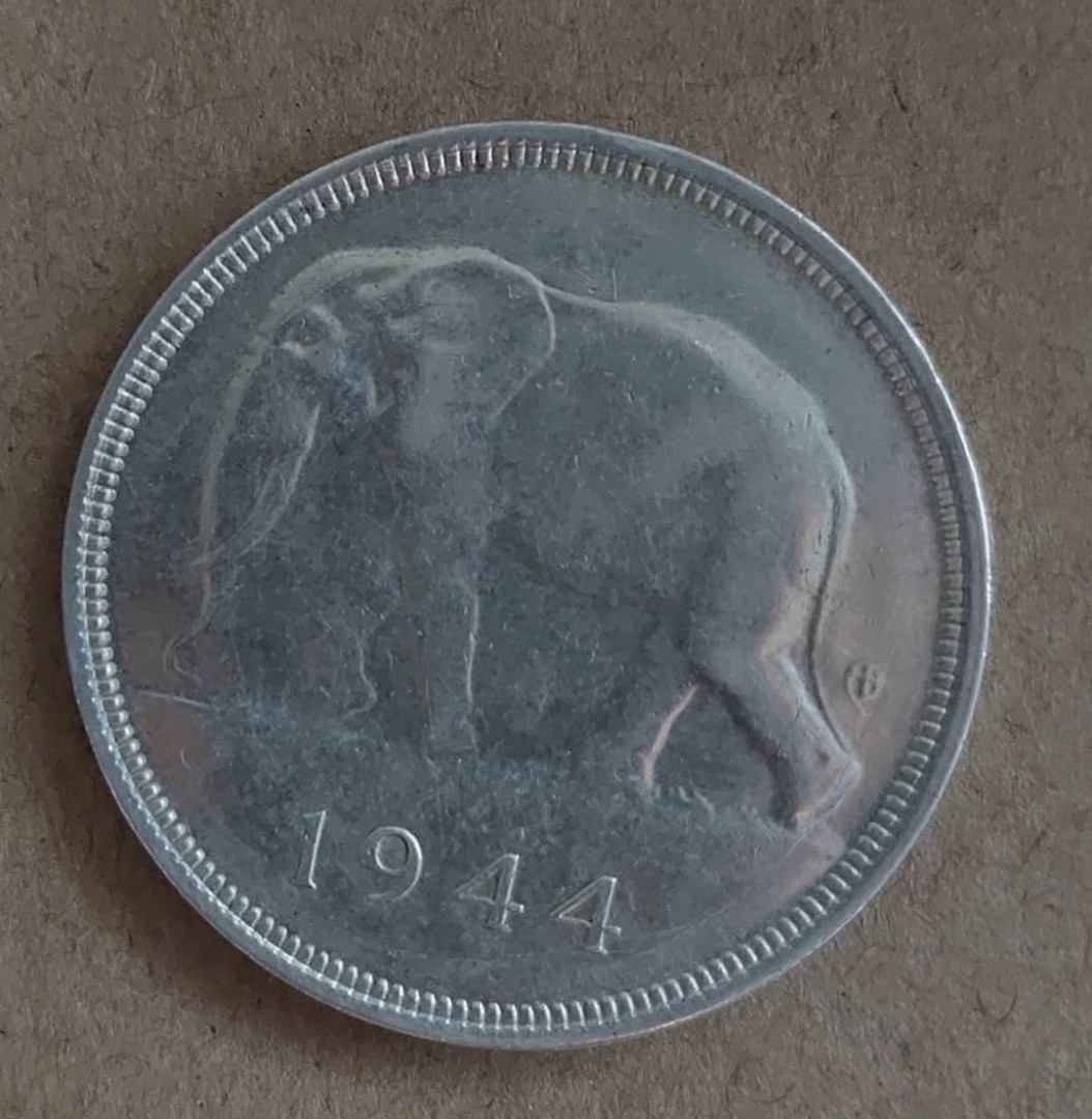 N&C第6期: 新春混合场 1944年比属刚果50法郎银币 经典大象 好品 遭冷落的潜力品种 越来越少见了