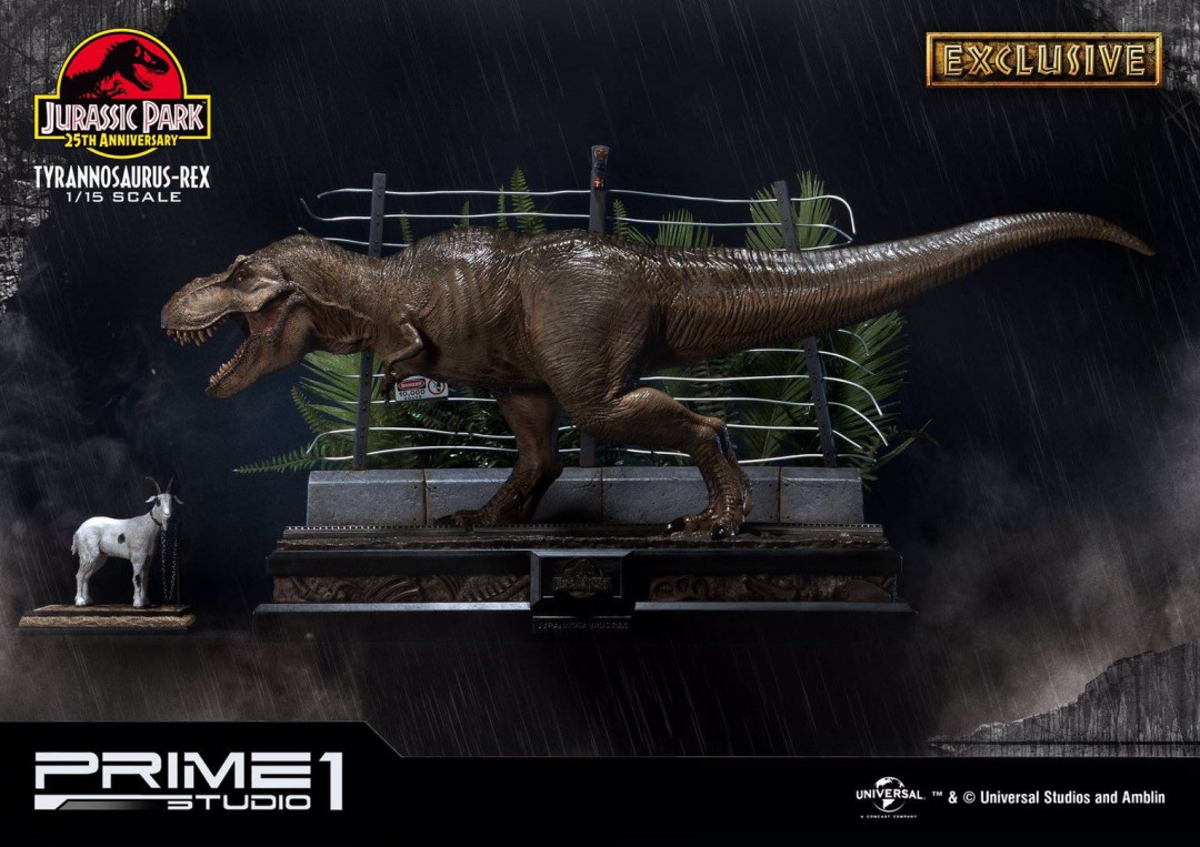 零元拍：Primes 1 Studio：1/15《侏罗纪公园》25周年- T-Rex/霸王龙豪华版（LMCJP-01EX）