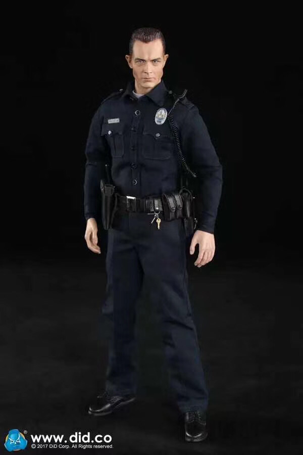 零元拍：DID MA1009  1/6 LAPD  Patrol  “Austin”洛杉矶巡警。  T1000