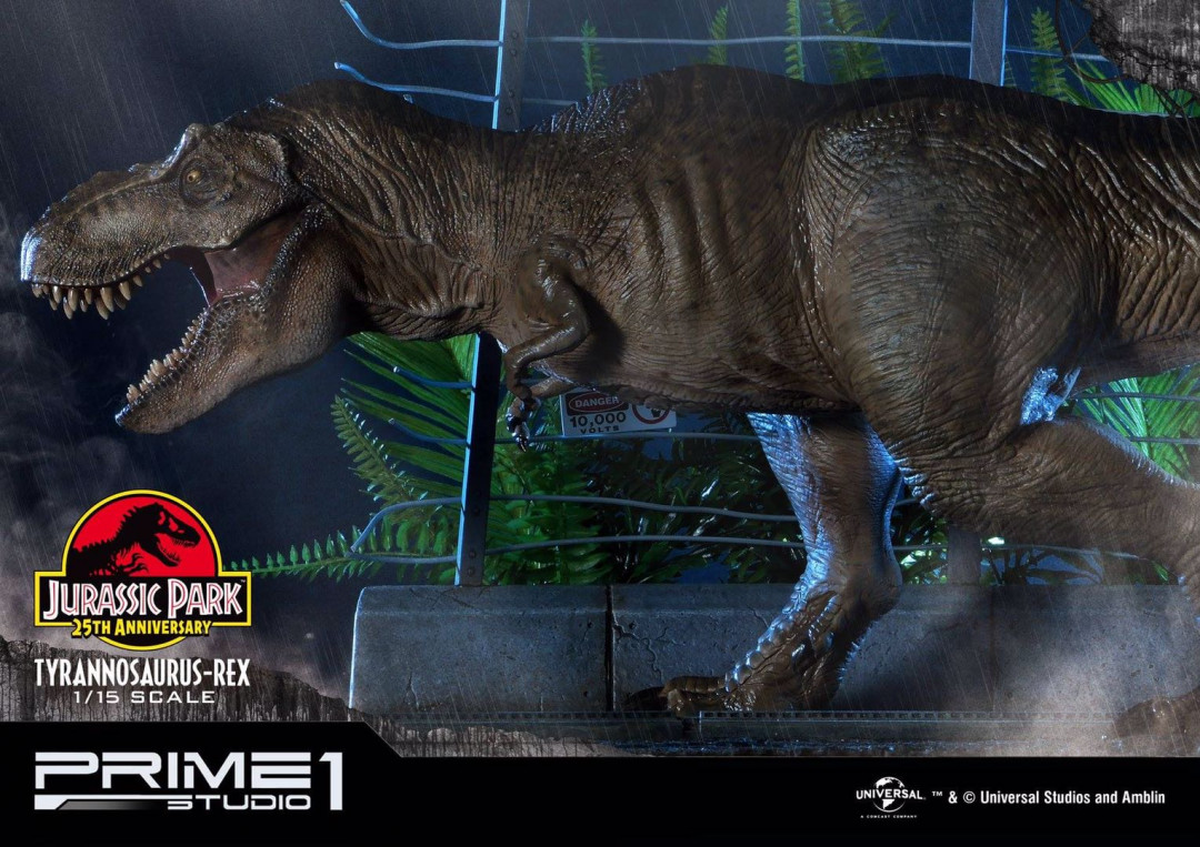 零元拍：Primes 1 Studio：1/15《侏罗纪公园》25周年- T-Rex/霸王龙豪华版（LMCJP-01EX）