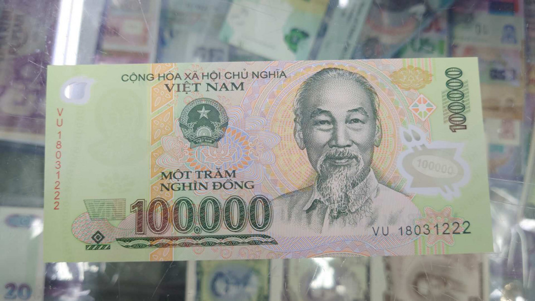 【囧羊收藏】精选微拍第14期~2021年第五期 世界纸币 2018年越南100000 全程无47豹子号222 全新绝品