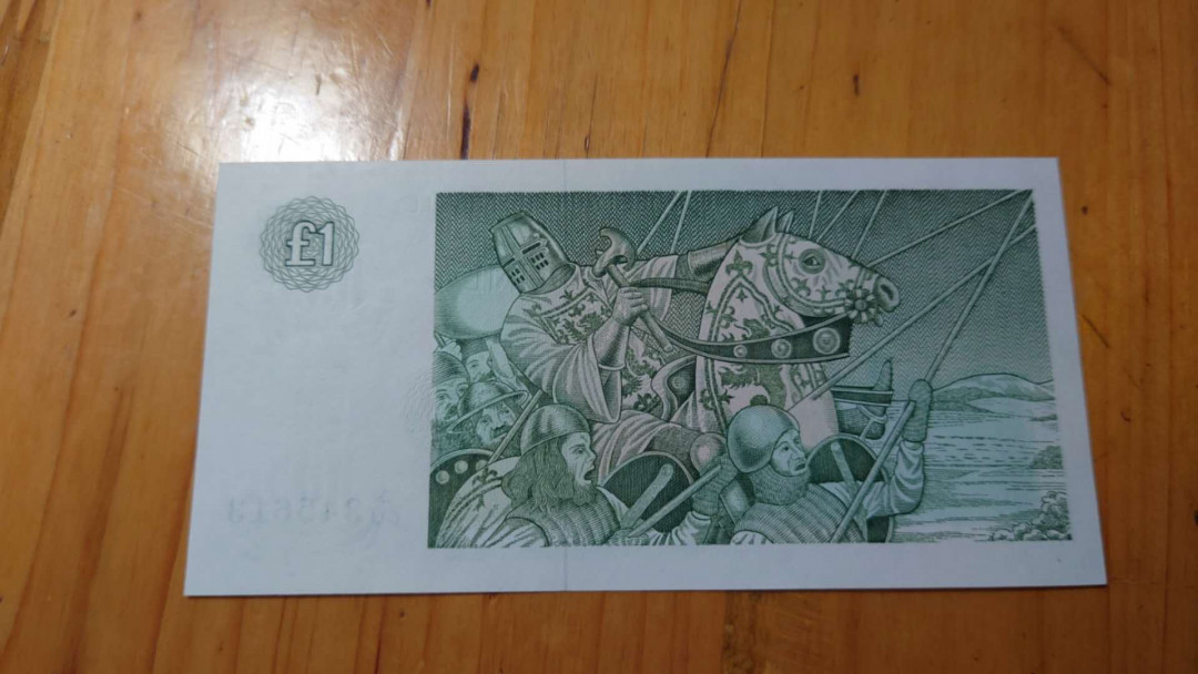 【囧羊收藏】精选微拍第14期~2021年第五期 世界纸币 1988年苏格兰1镑 全新绝品