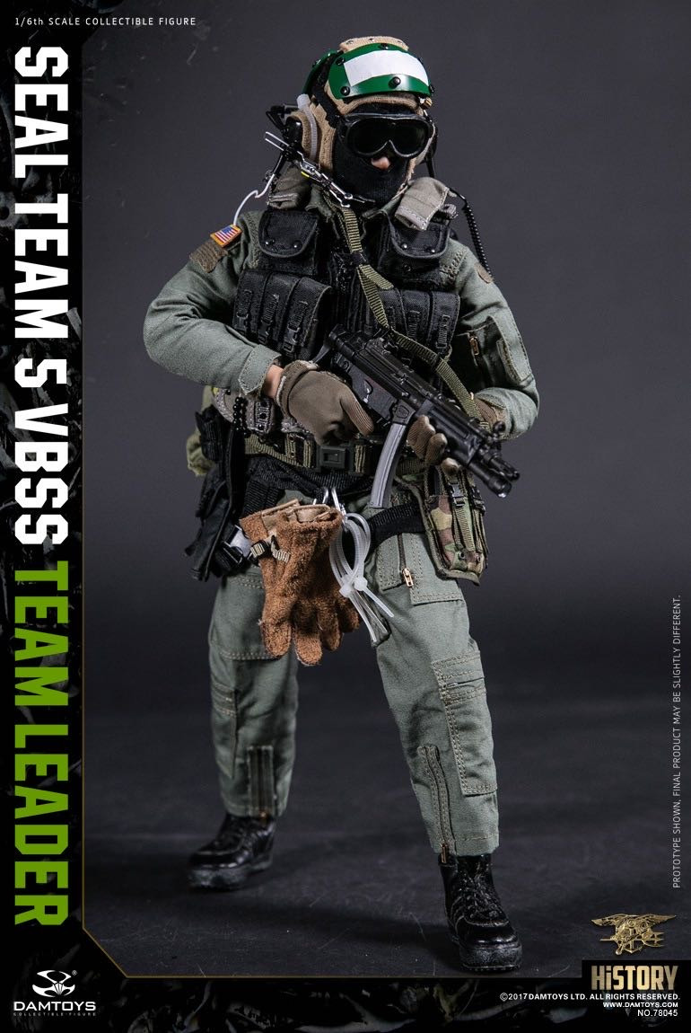 零元拍：DAMTOYS 1/6 海豹5队 - VBSS小队 队长 78045