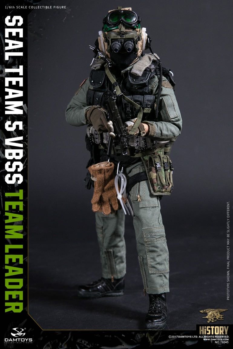 零元拍：DAMTOYS 1/6 海豹5队 - VBSS小队 队长 78045