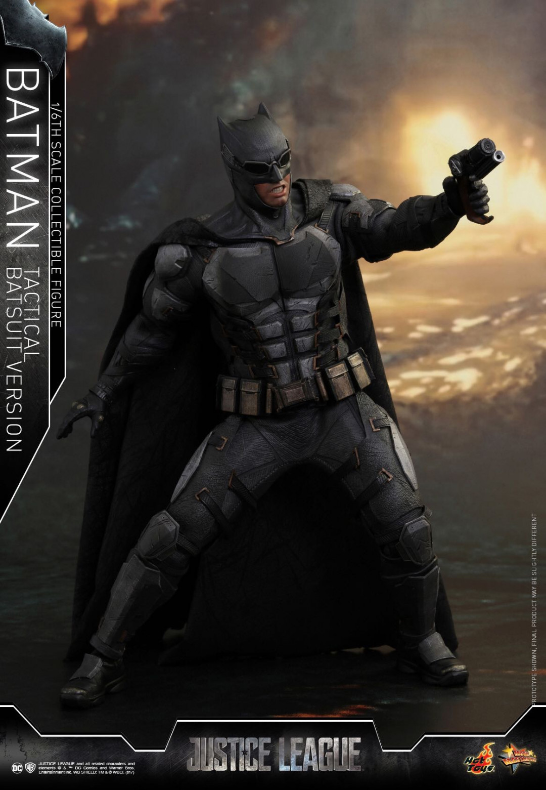 零元拍：HOTTOYS：1/6 MMS432《正义联盟/Justice League》-Batman蝙蝠侠-普通版