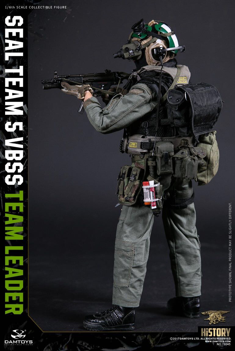零元拍：DAMTOYS 1/6 海豹5队 - VBSS小队 队长 78045