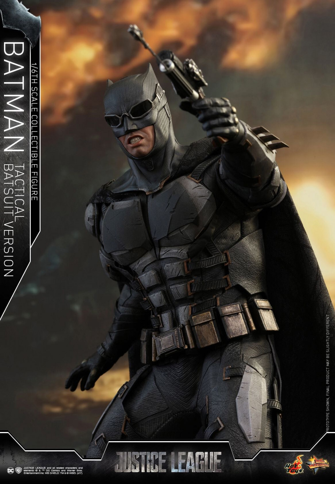 零元拍：HOTTOYS：1/6 MMS432《正义联盟/Justice League》-Batman蝙蝠侠-普通版