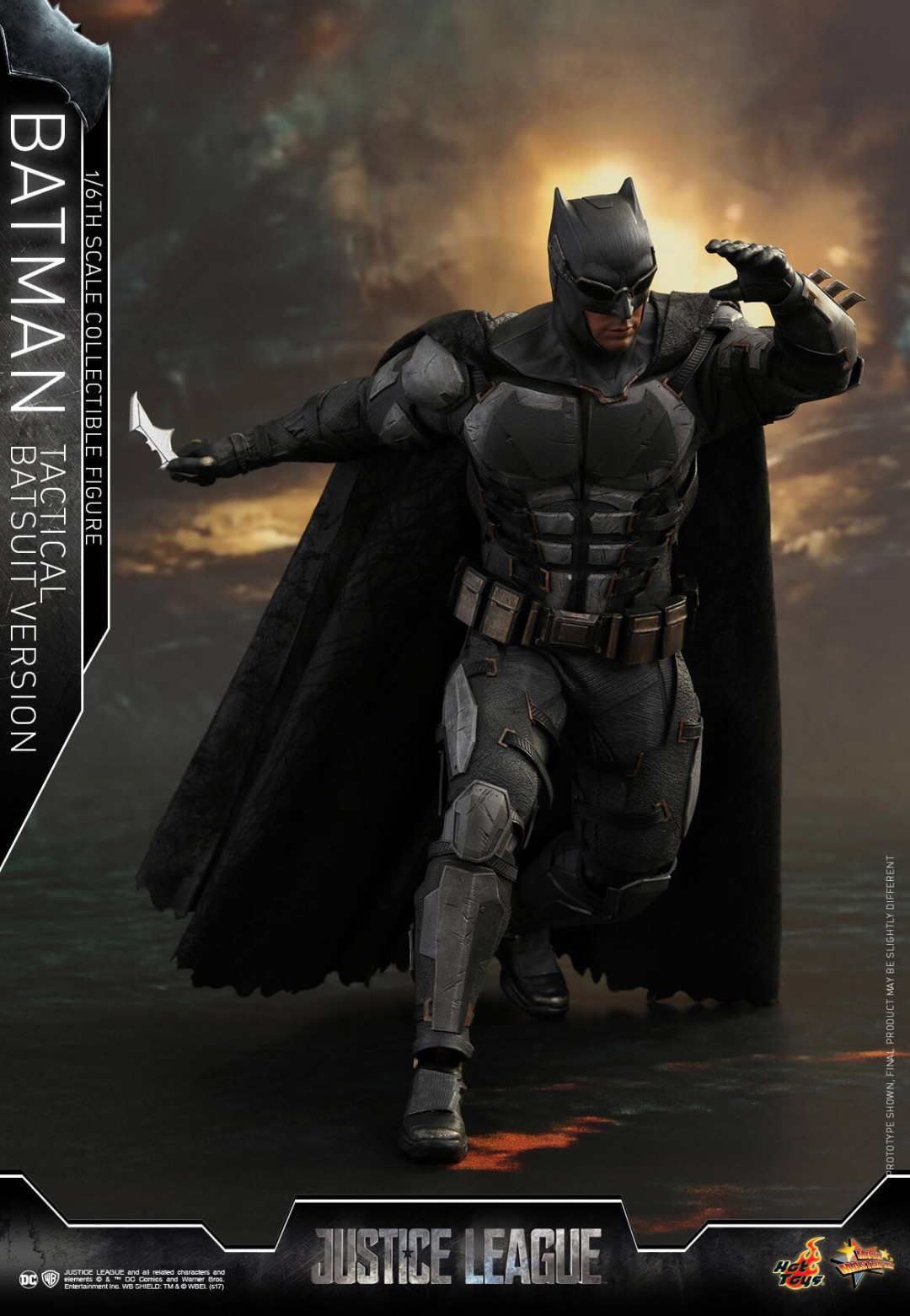 零元拍：HOTTOYS：1/6 MMS432《正义联盟/Justice League》-Batman蝙蝠侠-普通版