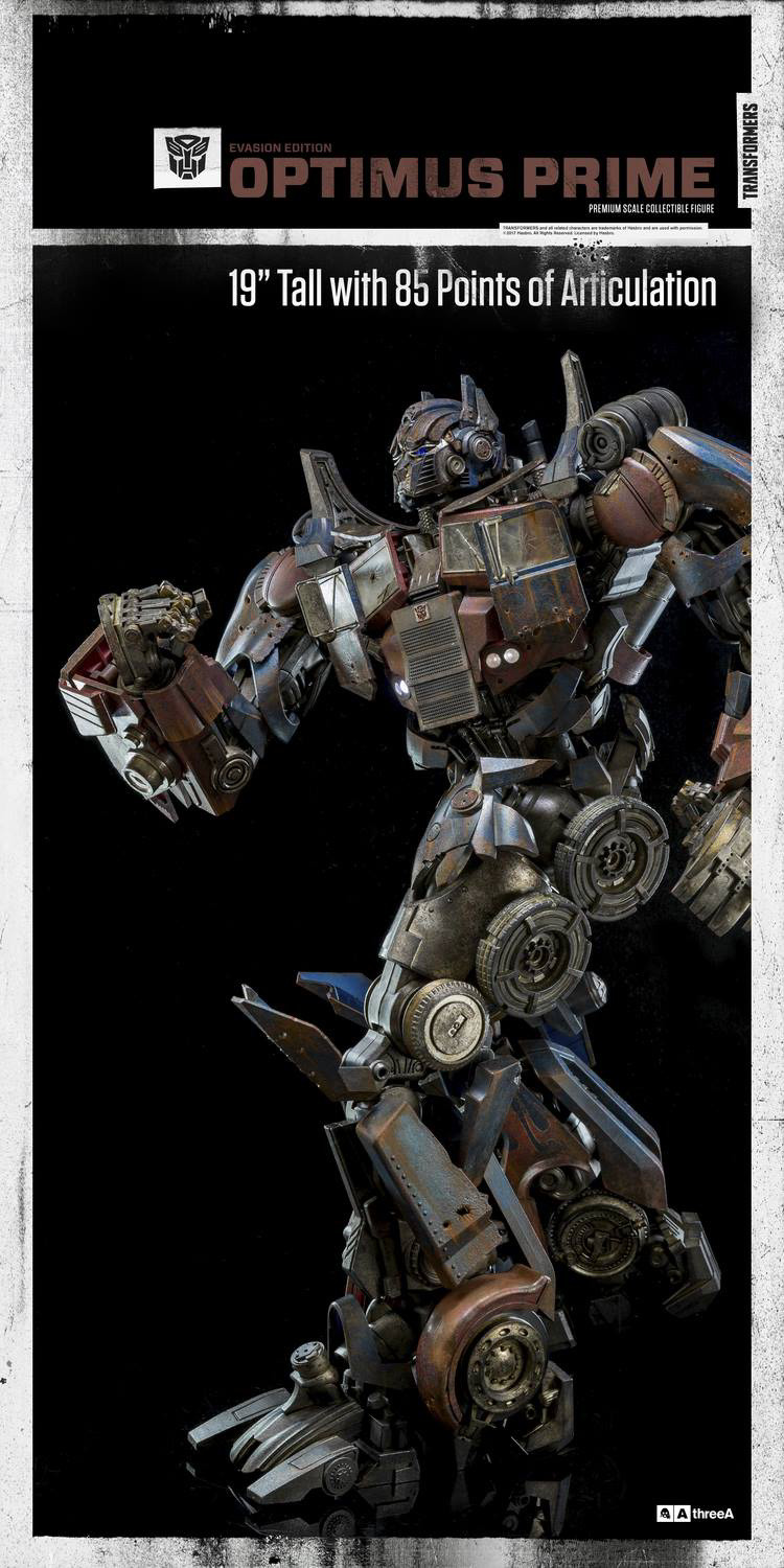 零元拍：ThreeA19寸《变形金刚4:绝迹重生》-擎天柱Optimus Prime -藏匿版
