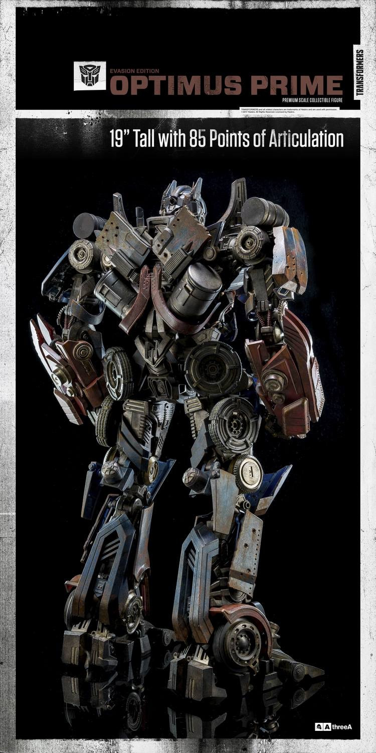零元拍：ThreeA19寸《变形金刚4:绝迹重生》-擎天柱Optimus Prime -藏匿版