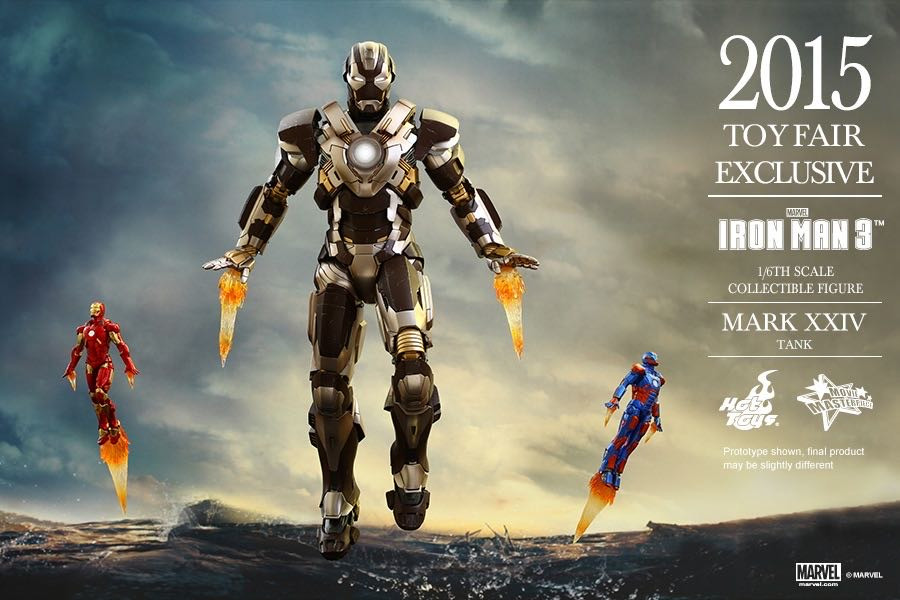 零元拍：Hottoys 1/6 MMS303《钢铁侠3》- MK24 TANK 