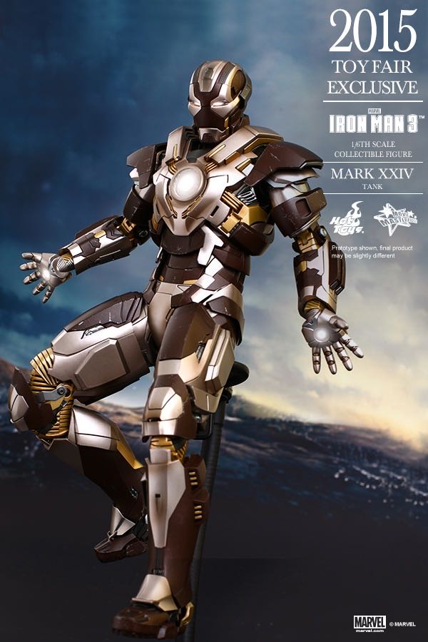 零元拍：Hottoys 1/6 MMS303《钢铁侠3》- MK24 TANK 