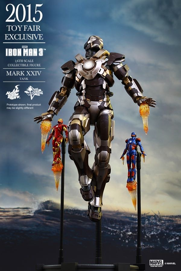 零元拍：Hottoys 1/6 MMS303《钢铁侠3》- MK24 TANK 