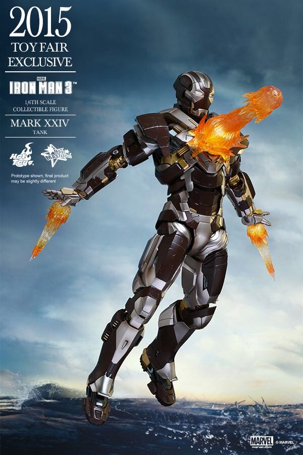 零元拍：Hottoys 1/6 MMS303《钢铁侠3》- MK24 TANK 
