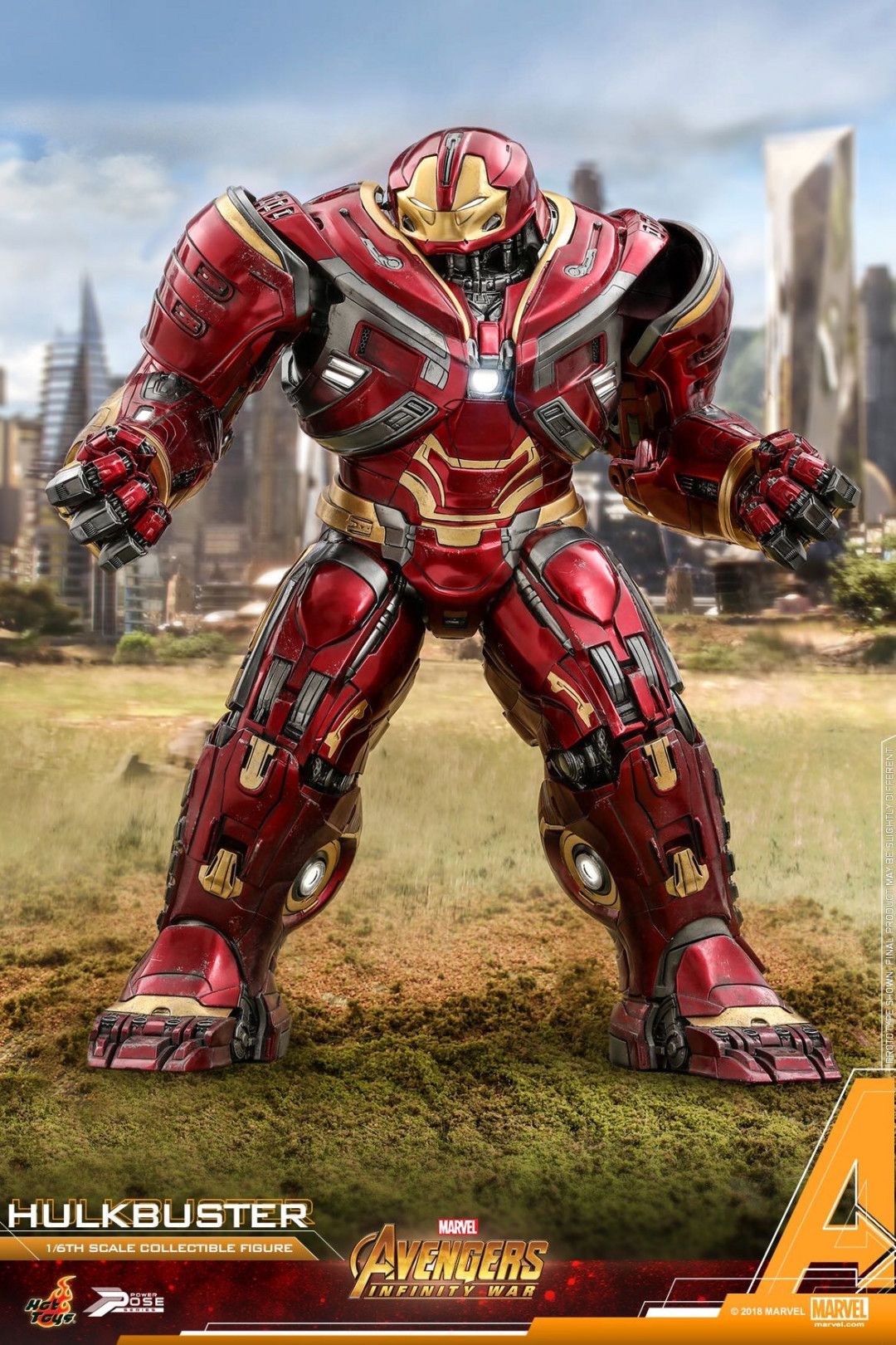零元拍：HotToys ：1/6 PPS005《复仇者联盟3-无限战争》- 反浩克装甲