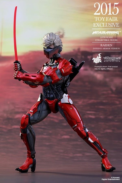 零元拍：Hottoys 1/6 VGM19 合金装备崛起.复仇 - 红雷电限定版 - 零元拍：Hottoys 1/6 VGM19 合金装备崛起.复仇 - 红雷电限定版