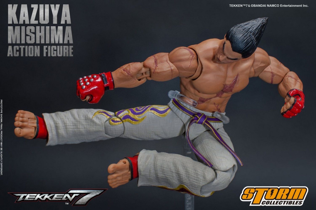 零元拍：Storm Toys ：1/12《铁拳7》- 三岛 一八 / KAZUYA MISHIMA (三头雕配置） 