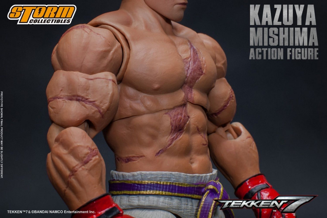 零元拍：Storm Toys ：1/12《铁拳7》- 三岛 一八 / KAZUYA MISHIMA (三头雕配置） 