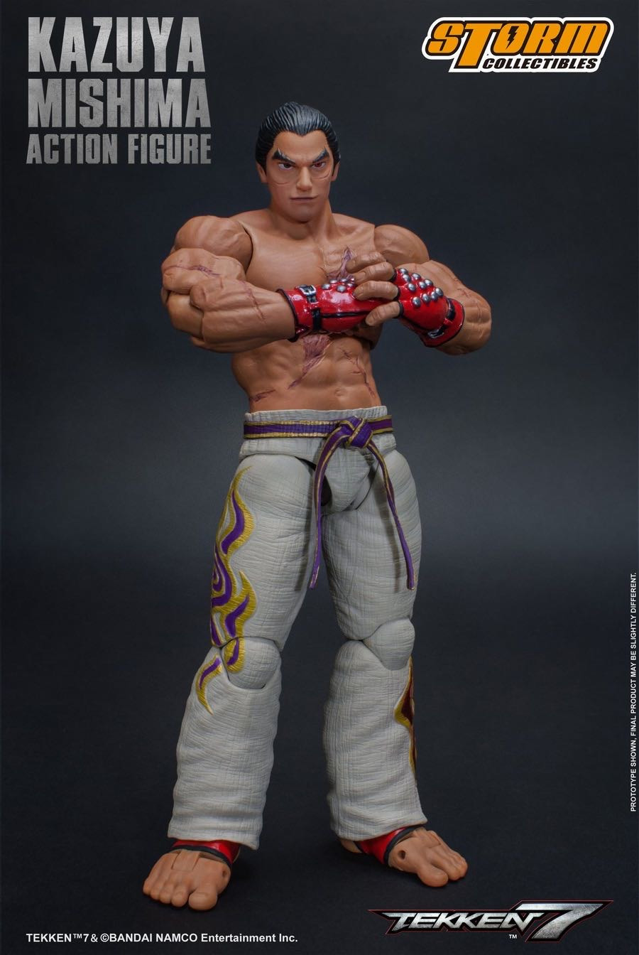零元拍：Storm Toys ：1/12《铁拳7》- 三岛 一八 / KAZUYA MISHIMA (三头雕配置） 