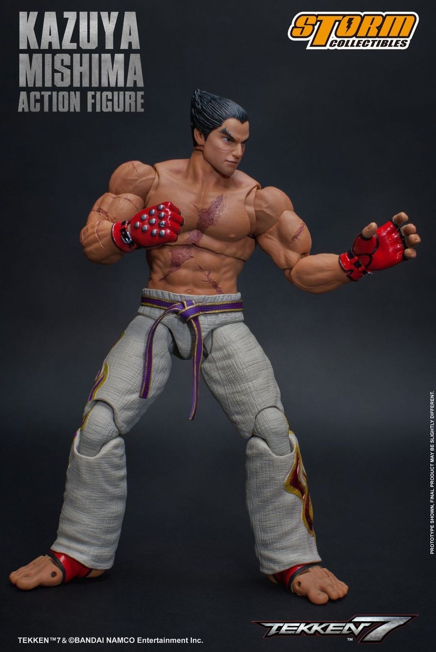 零元拍：Storm Toys ：1/12《铁拳7》- 三岛 一八 / KAZUYA MISHIMA (三头雕配置） 